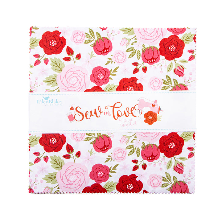 SEW IN LOVE 10-Inch Stacker Precuts by Dani Mogstad for Riley Blake Designs