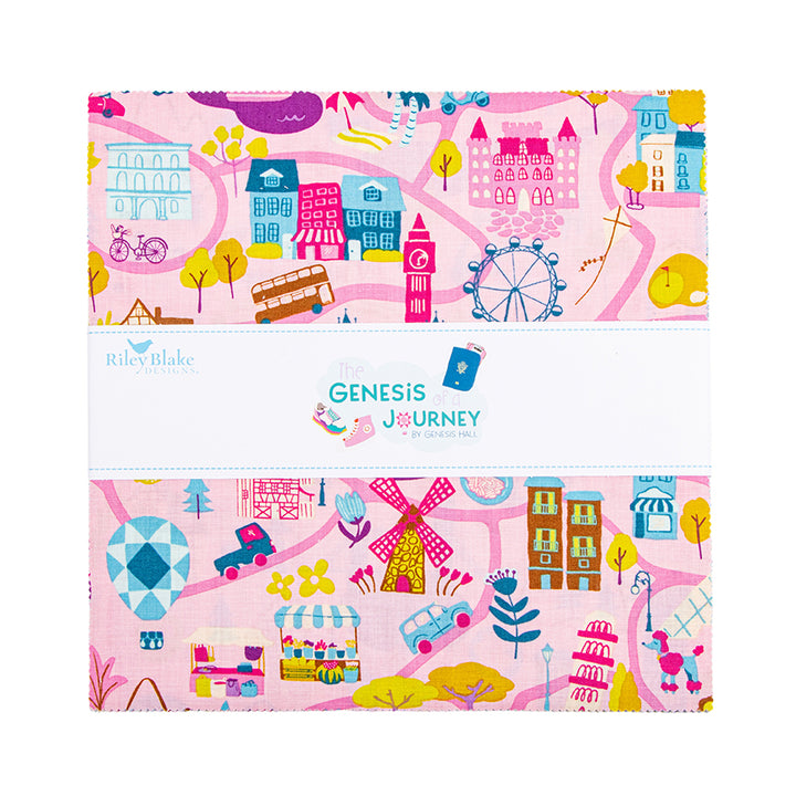 The Genesis of a Journey 10-Inch Stacker Precuts