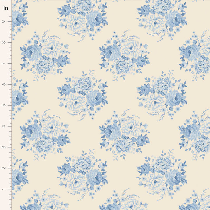 Tilda SUNDAY BRUNCH Fat Quarter Bundle - BLUE