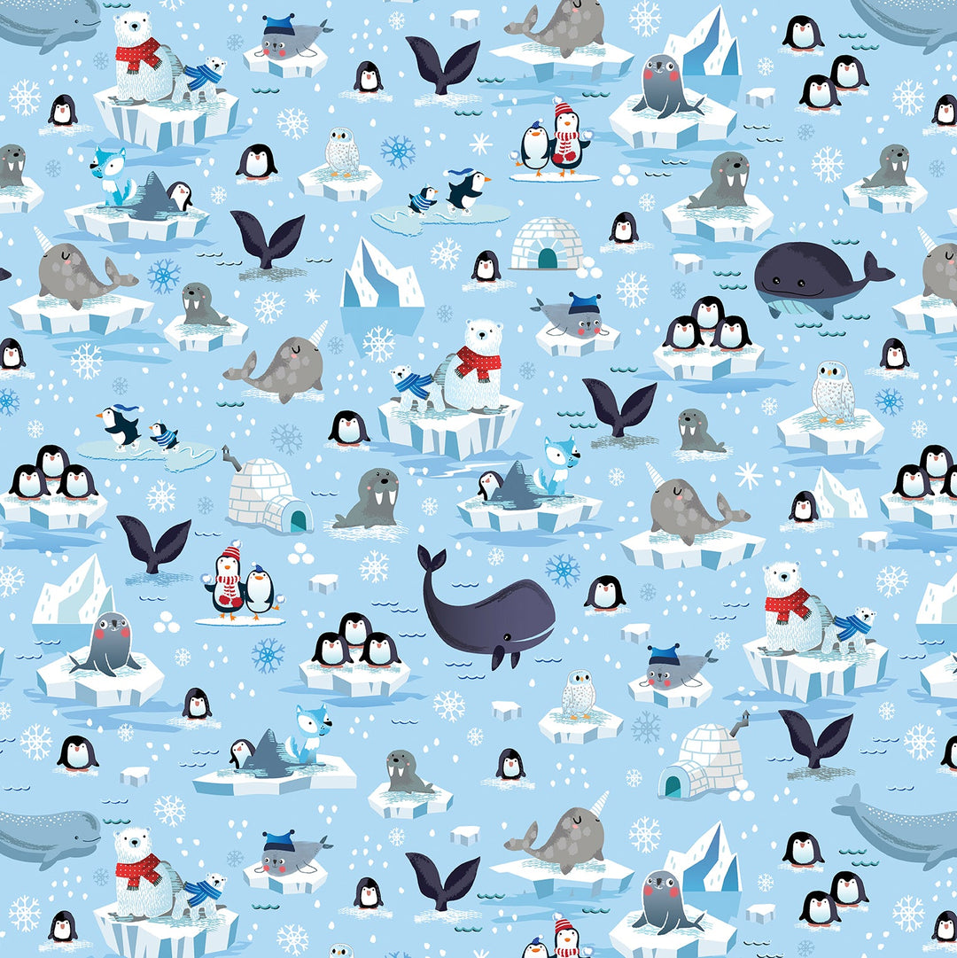 ARCTIC FRIENDS Fat Quarter Bundle Precuts