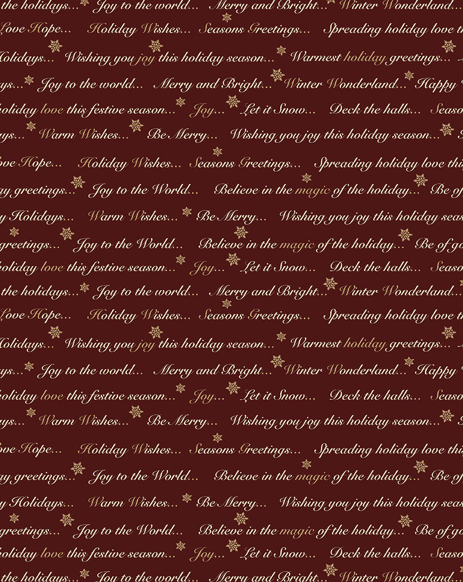 CHRISTMAS TIDINGS Fat Quarter Bundle from Benartex