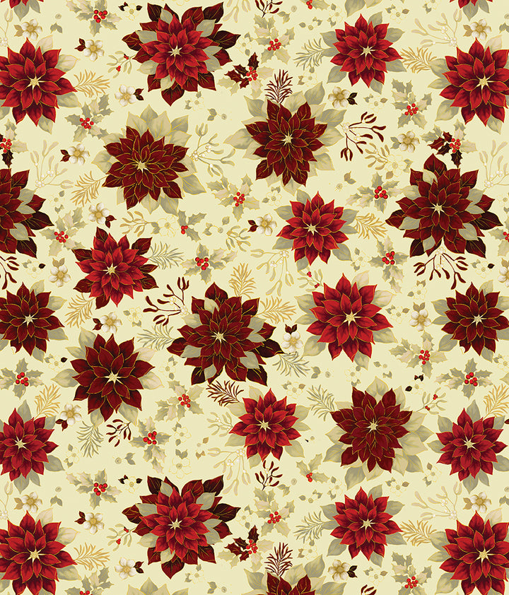 CHRISTMAS TIDINGS Fat Quarter Bundle from Benartex