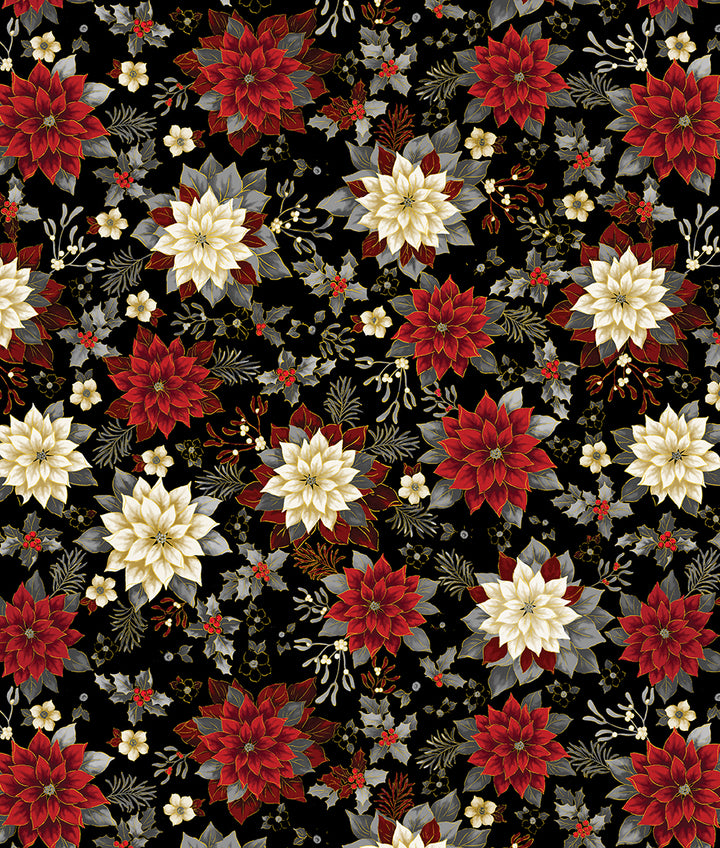 CHRISTMAS TIDINGS Fat Quarter Bundle from Benartex