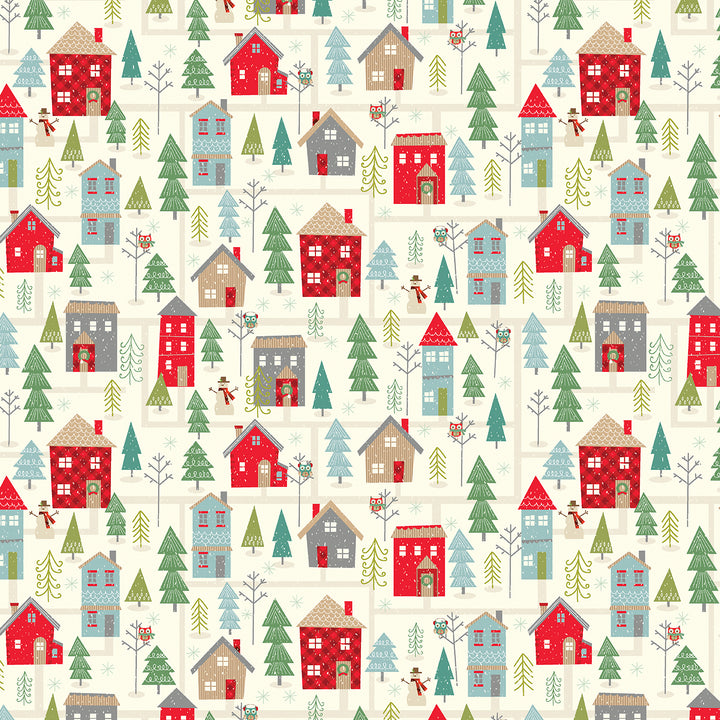 Owl Be Home For Christmas Fat Quarter Bundle Precuts