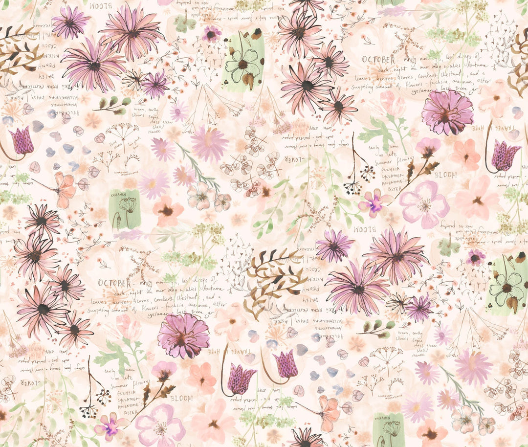 BLOOMING LOVELY 2.5-Inch Jelly Roll Precuts by JANET CLARE