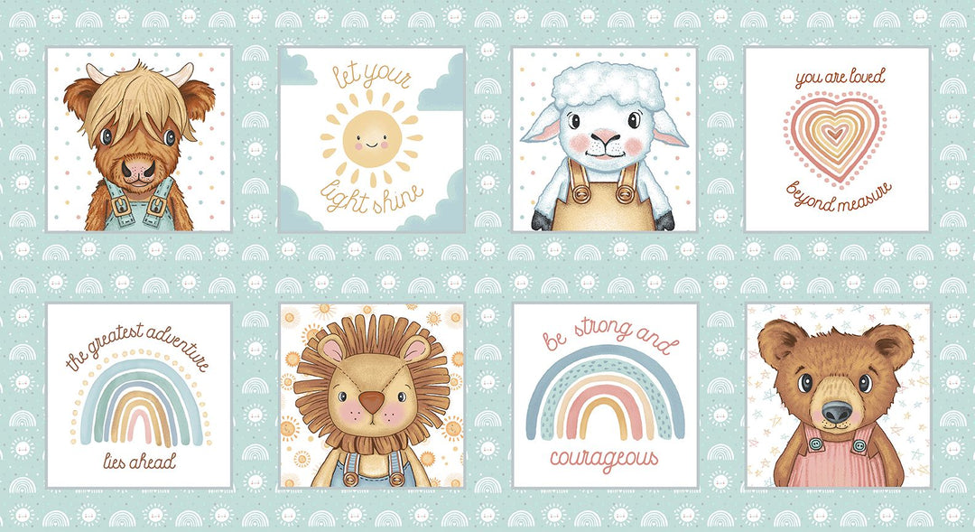 BOHO BUDDIES All Together Quilt Kit