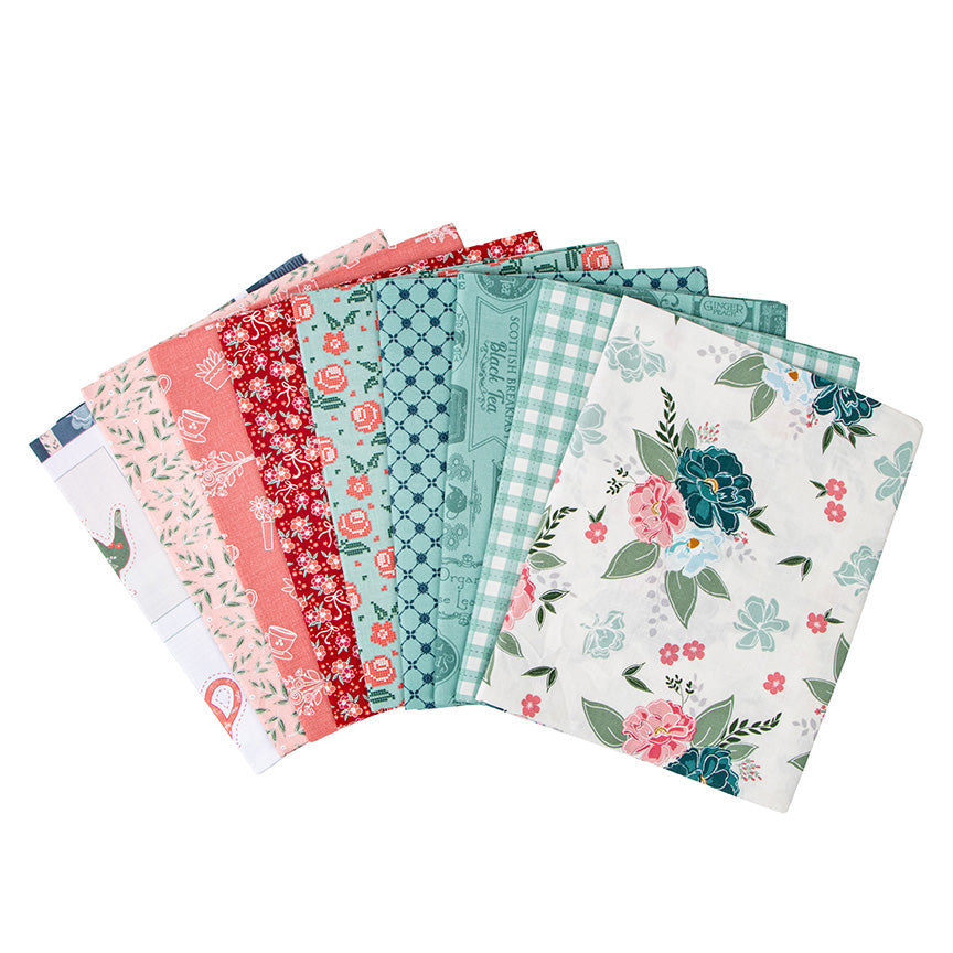 AFTERNOON TEA Fat Quarter Bundle Precuts by Beverly McCullough