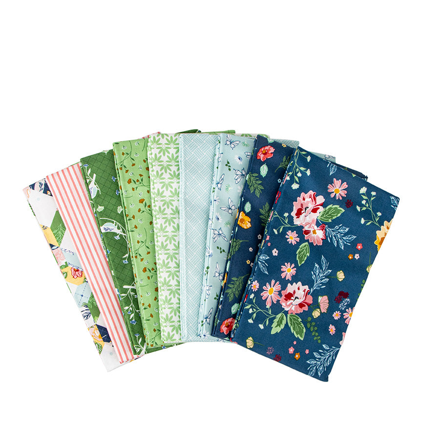 MELODY LANE Boxed Quilt Kit by Flamingo Toes Quilting