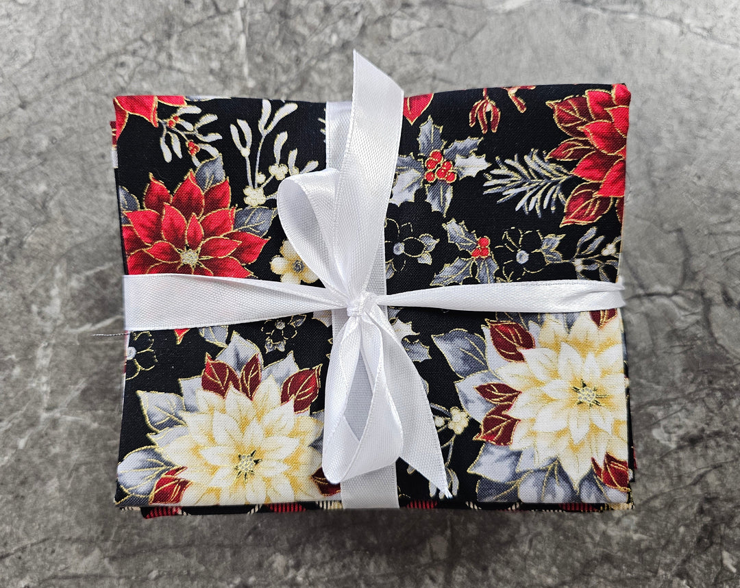 CHRISTMAS TIDINGS Fat Quarter Bundle from Benartex