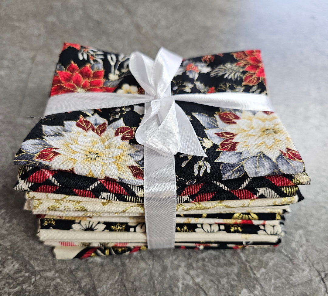 CHRISTMAS TIDINGS Fat Quarter Bundle from Benartex