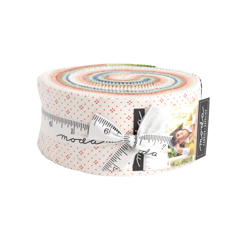 EYELET 2.5-Inch Jelly Roll Precuts by FIG TREE & CO.