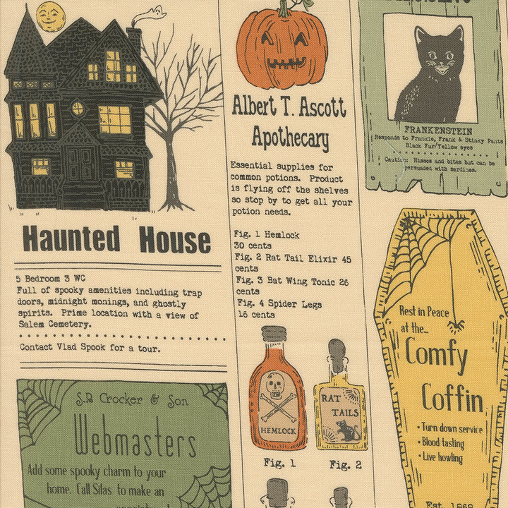 HOME SWEET HAUNT 2.5-Inch Jelly Roll Precuts by Stacy lest Hsu