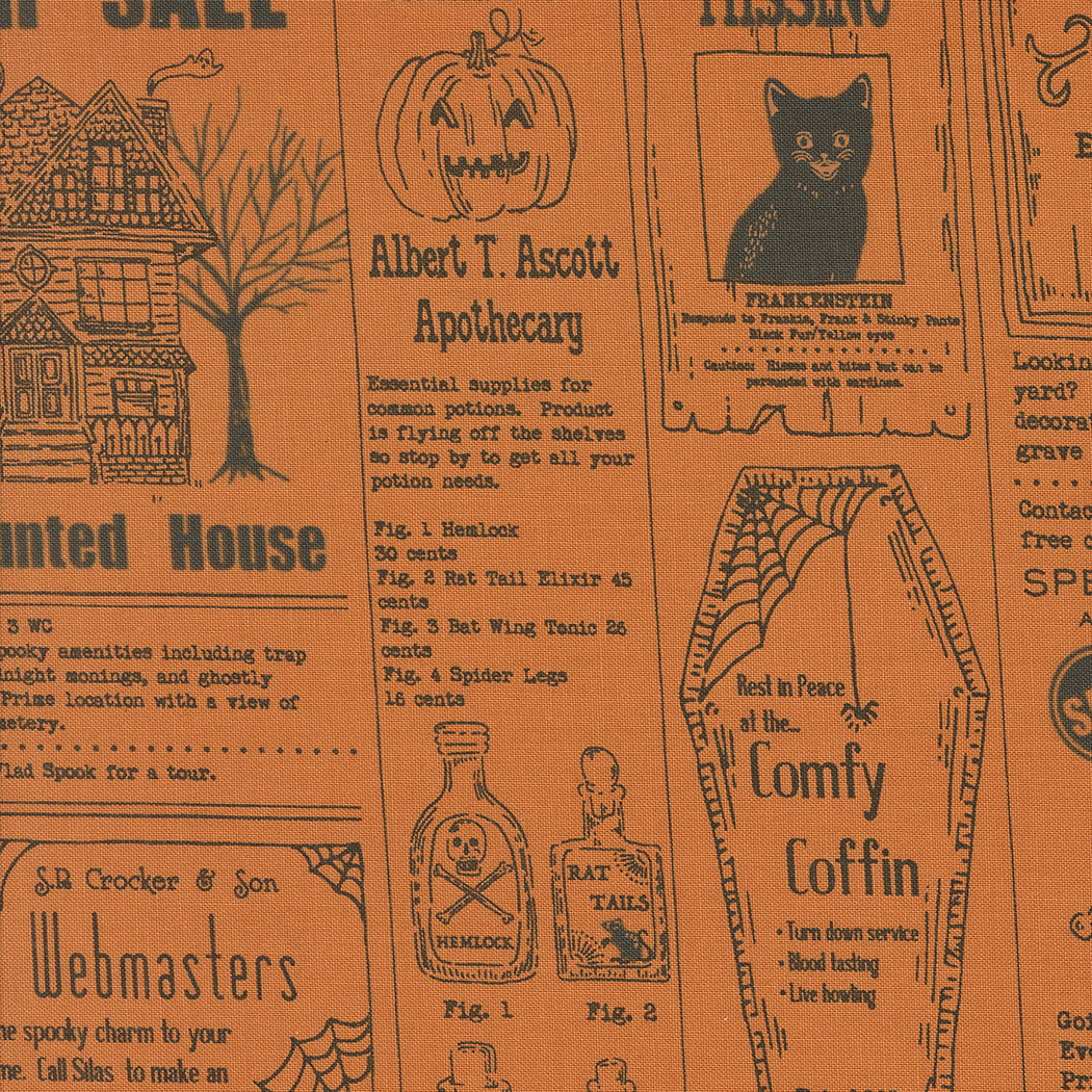 HOME SWEET HAUNT 2.5-Inch Jelly Roll Precuts by Stacy lest Hsu