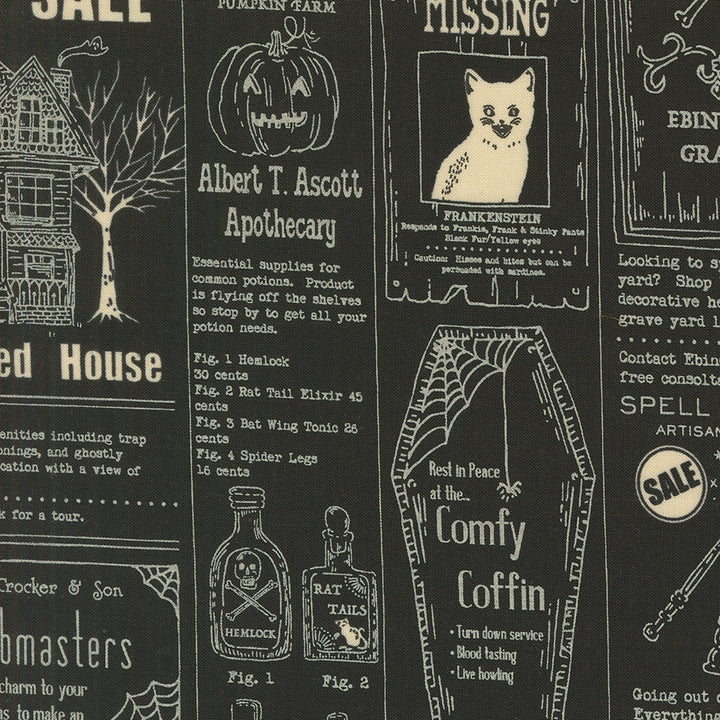 HOME SWEET HAUNT 2.5-Inch Jelly Roll Precuts by Stacy lest Hsu