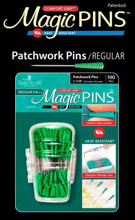 Magic Pins Regular Quilting 1,75 en 100 épingles