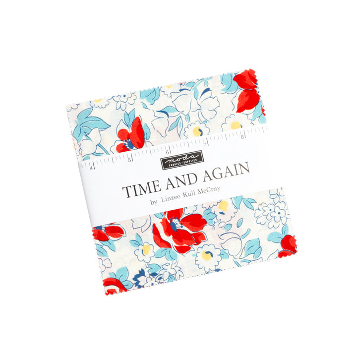 TIME AND AGAIN 5-Inch Charm Pack Precuts by Linzee McCray