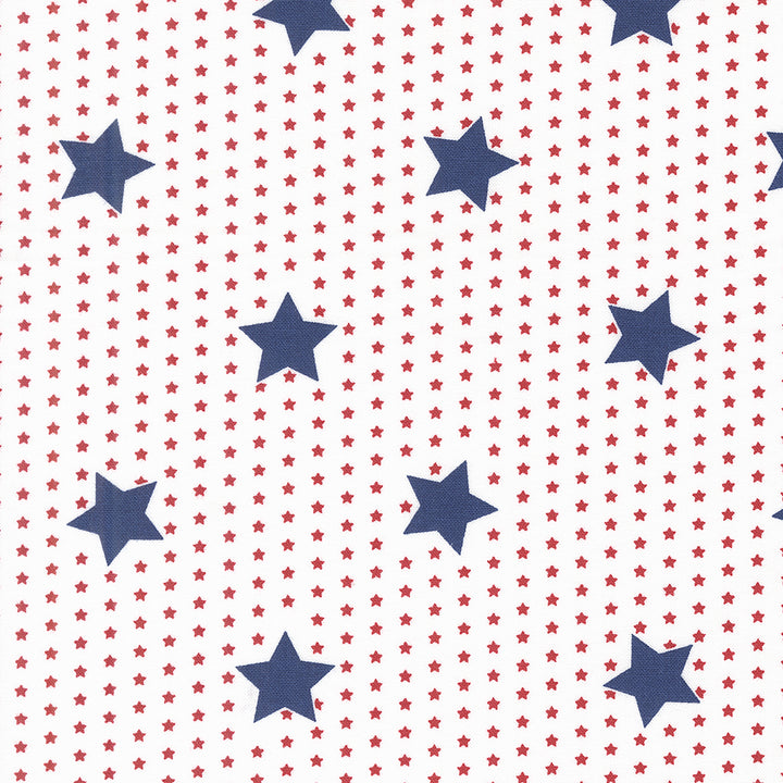 WOVEN STARS KIT - Table Runner featuring Star Spangled by April Rosenthal
