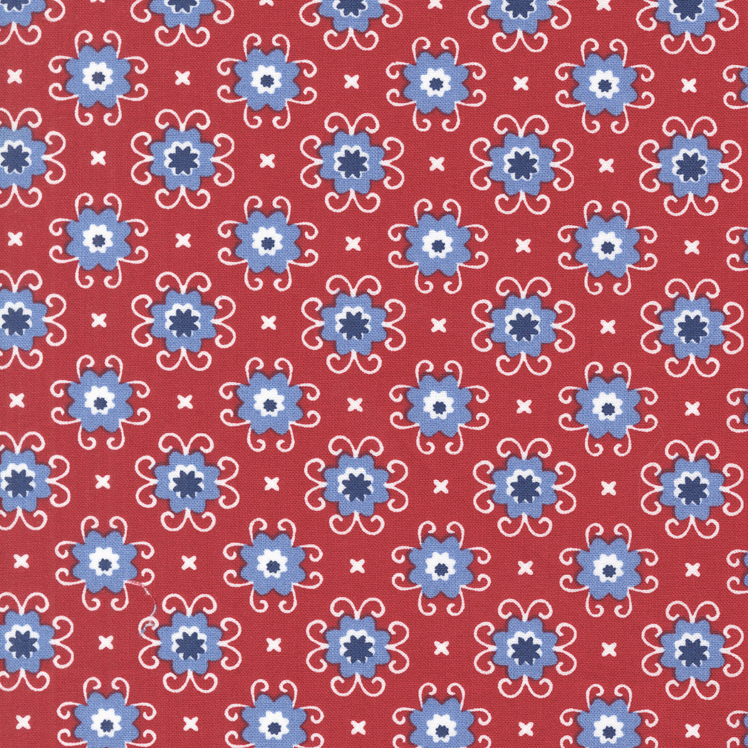 WOVEN STARS KIT - Table Runner featuring Star Spangled by April Rosenthal