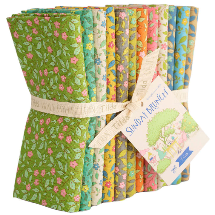 Tilda SUNDAY BRUNCH Fat Quarter Bundle - TIPSY BLENDERS