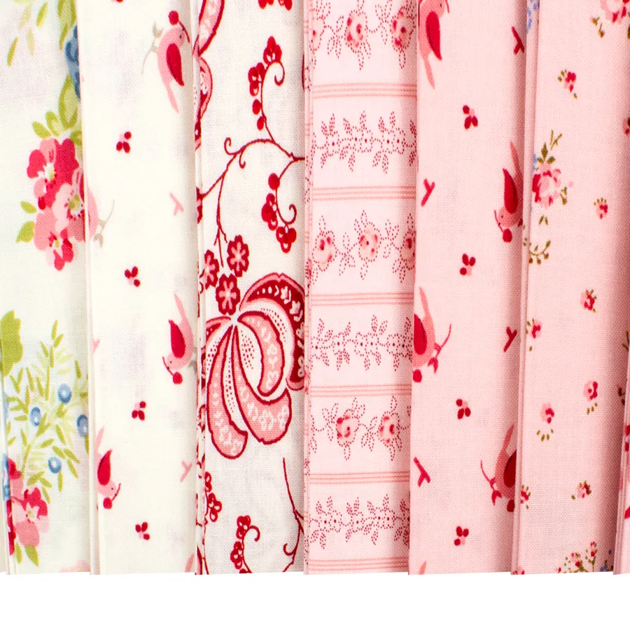 HOLLYHOCKS AND ROSES 2.5-Inch Jelly Roll Precuts by Bunny Hill Designs