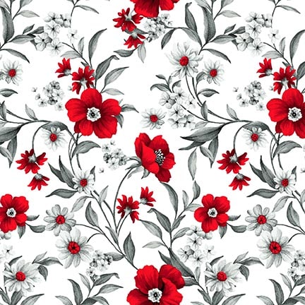 SCARLET DAYS & NIGHTS Half-Yard Bundle (8 Pcs.)