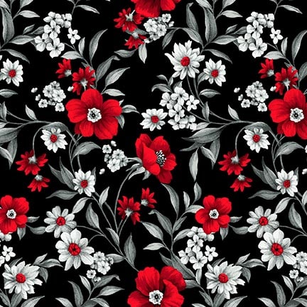 SCARLET DAYS & NIGHTS Half-Yard Bundle (8 Pcs.)