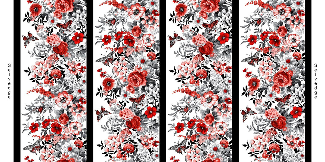 SCARLET DAYS & NIGHTS Half-Yard Bundle (8 Pcs.)