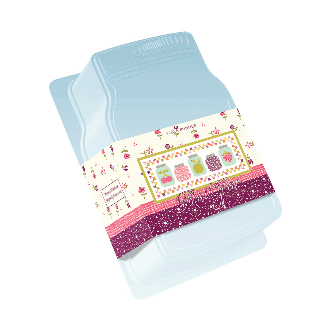 DANS UN POT DE FRUITS - Kit chemin de table ÉTÉ par SANDY GERVAIS