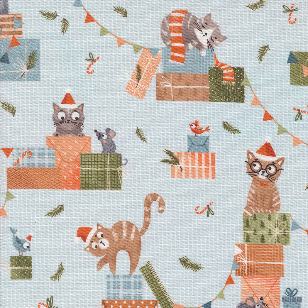 PURRFECT CHRISTMAS Fat Quarter Bundle Precuts