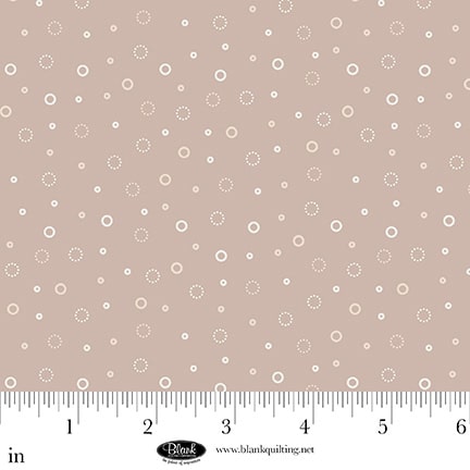 Sugar Dreams: DOTS TAUPE Fabric (1/2 yd)