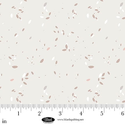 Sugar Dreams: ABSTRACT LEAVES MIST Fabric (1/2 yd)