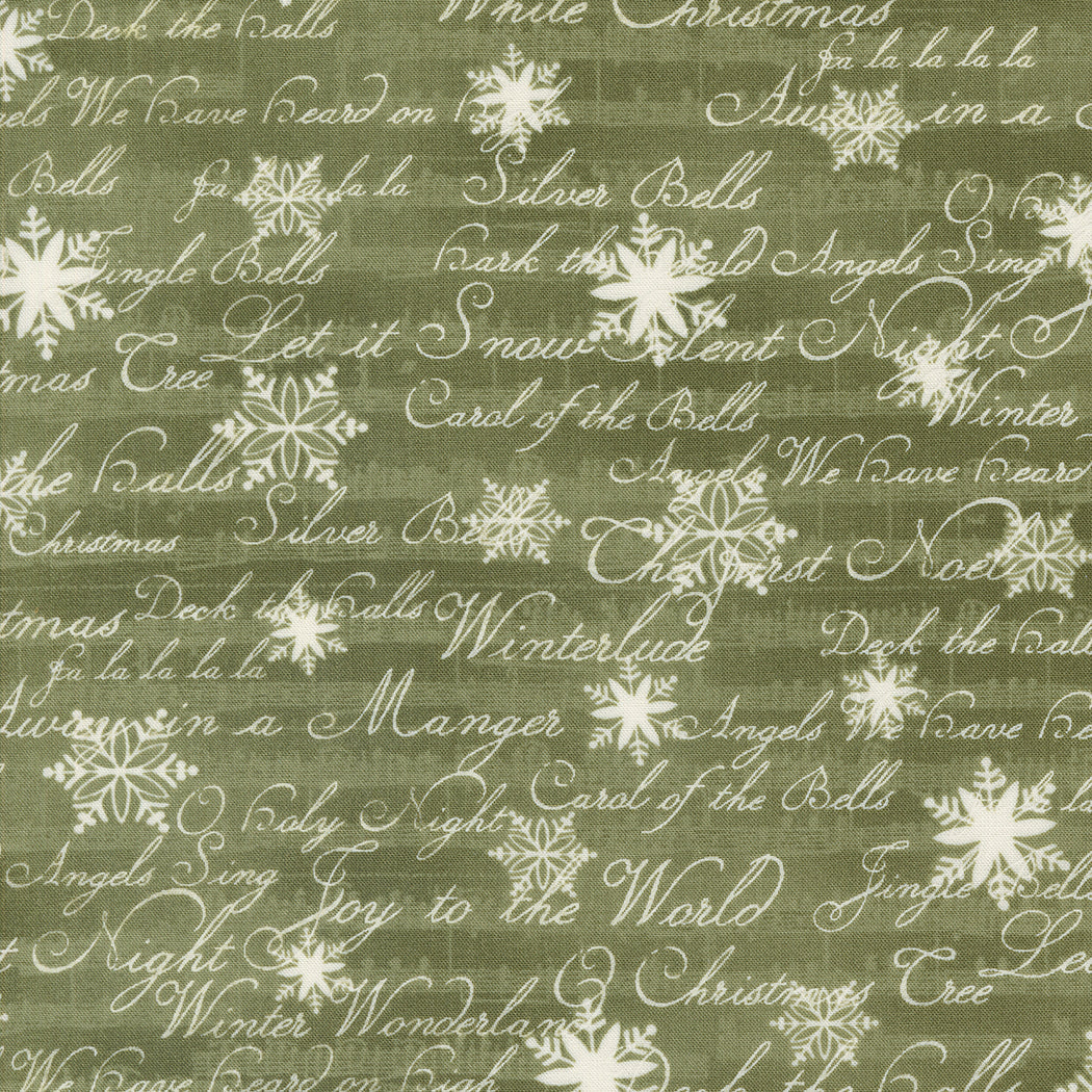 A CHRISTMAS CAROL Fat Quarter Bundle Precuts by 3 SISTERS