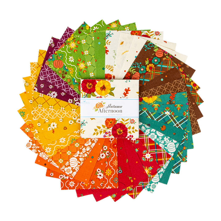 AUTUMN AFTERNOON 5-Inch Stacker Precuts By Heather Peterson