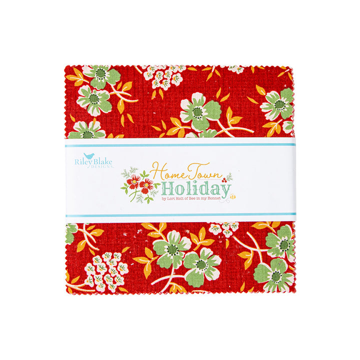 HOME TOWN HOLIDAY 5-Inch Stacker Precuts by Lori Holt