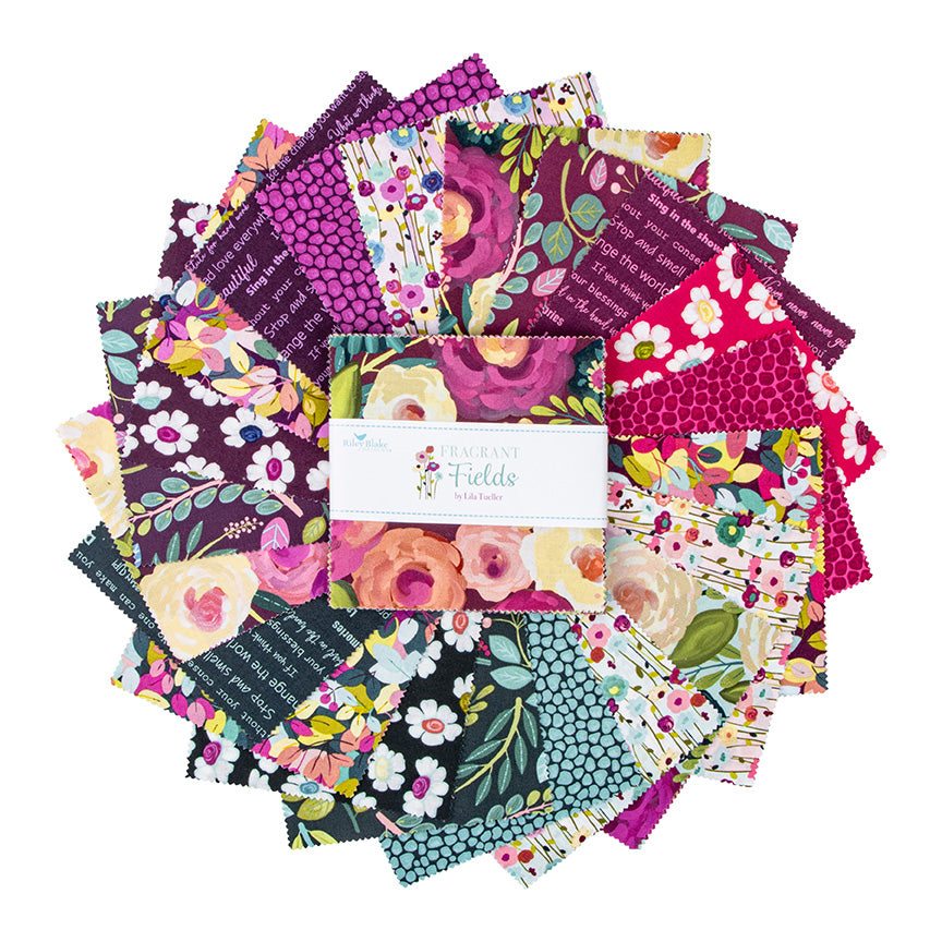 FRAGRANT FIELDS 5-Inch Stacker Precuts