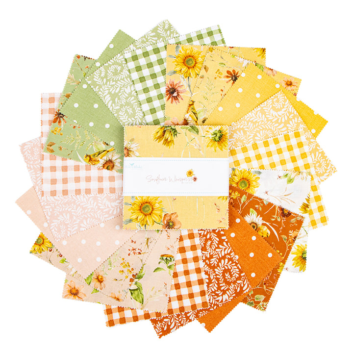 SUNFLOWER WHISPER 5-Inch Stacker Precuts