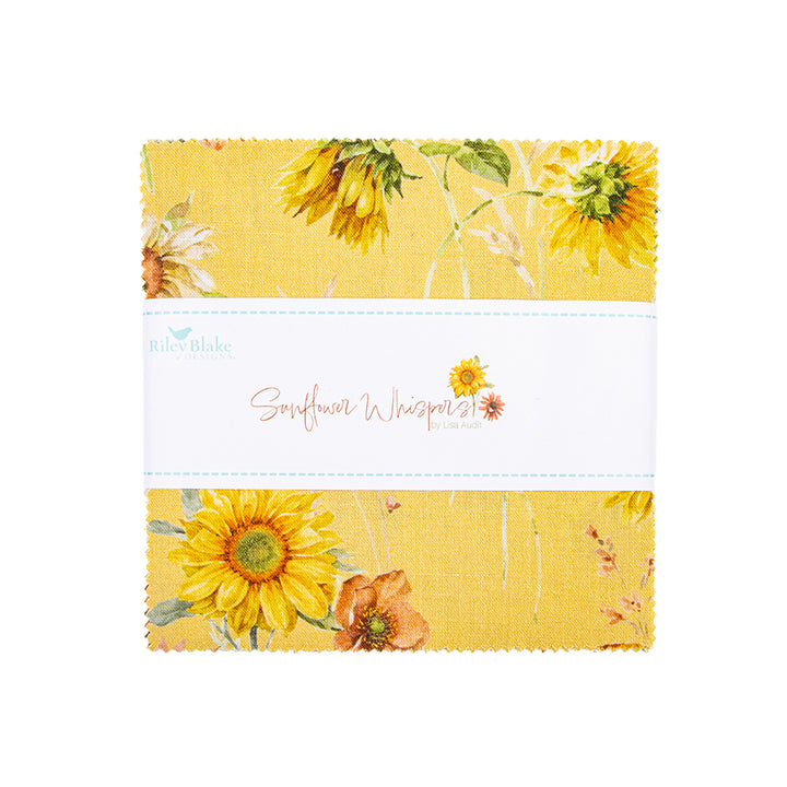 SUNFLOWER WHISPER 5-Inch Stacker Precuts