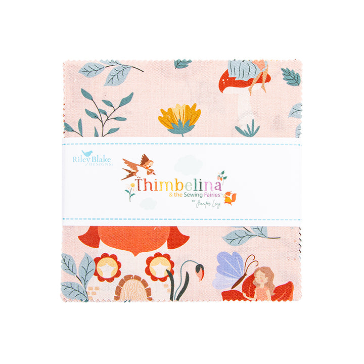 THIMBELINA & The SEWING FAIRIES 5-Inch Stacker Precuts By Jennifer Long
