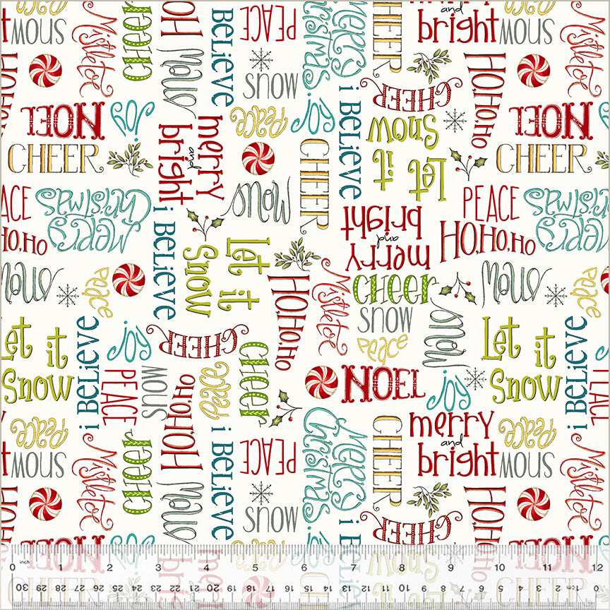 A Very Terri Christmas Fat Quarter Bundle Precuts by Terri Degenkolb