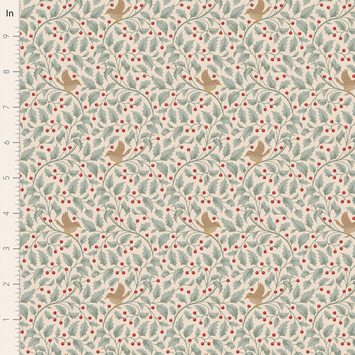 Tilda Merry Little Christmas: DUCK EGG Fat Quarter Bundle - 5 pc