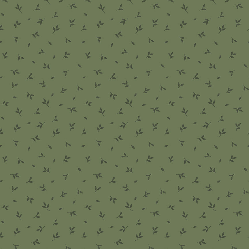 Honeycrisp: TUMBLING LEAVES GRANNY Fabric by Allison Harris (1/2 yd)
