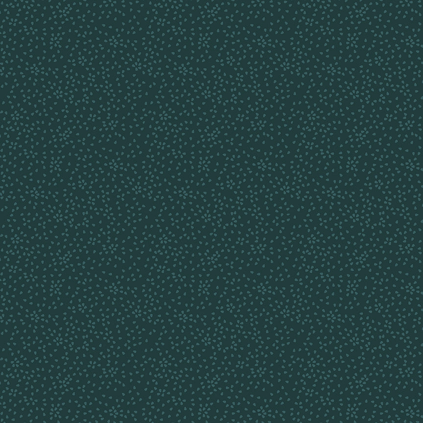 Honeycrisp: SPECK DEEP TEAL Fabric by Allison Harris (1/2 yd)