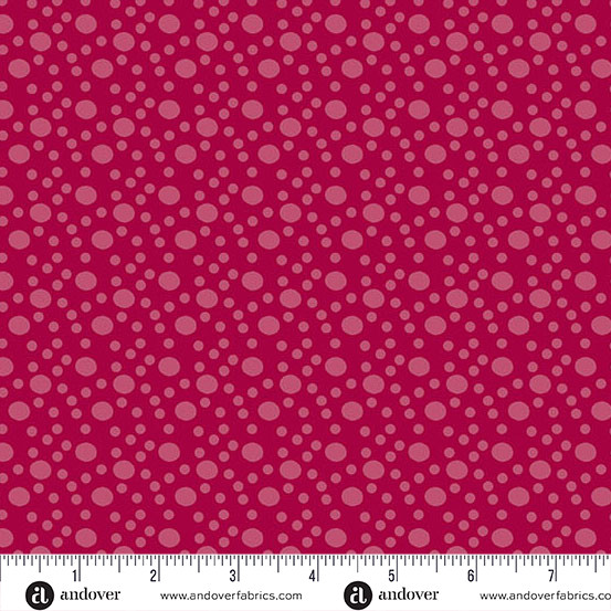 Moody Hues: SPOTS RUBY by Nancy Rink
