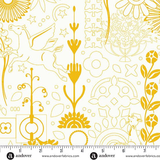SUN PRINT WHISPER Fat Quarter Bundle by Alison Glass