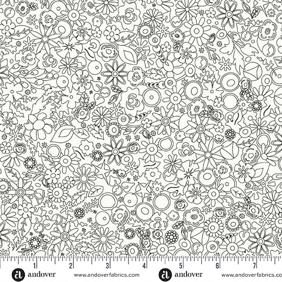 SUN PRINT WHISPER Fat Quarter Bundle by Alison Glass