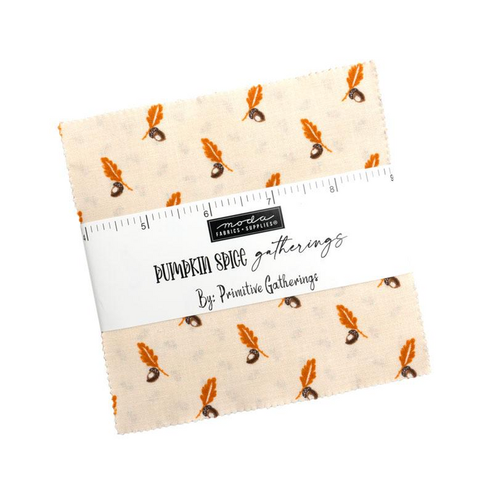 PUMPKIN SPICE GATHERINGS 5-Inch Charm Pack Precuts