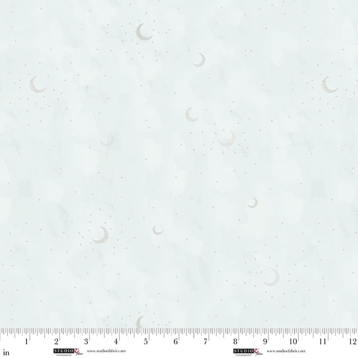 Sweet Child Of Mine: ICE PALE MOON Fabric by Cathy Walters (1/2 yd)