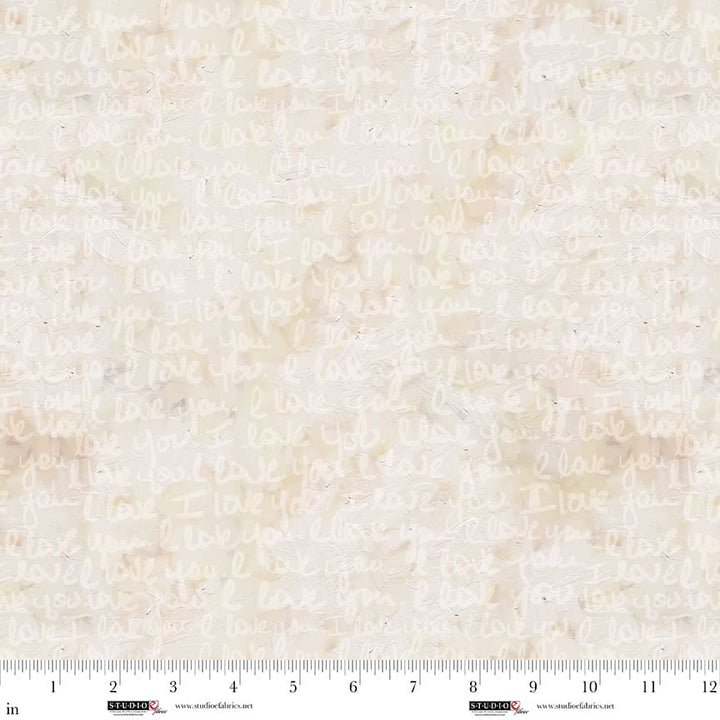 Sweet Child Of Mine: PARCHMENT WHISPER Fabric by Cathy Walters (1/2 yd)