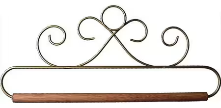 8in. Gold French Curl Hanger