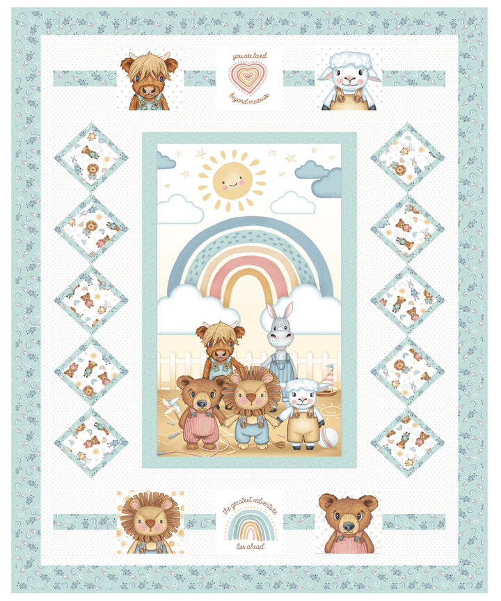 BOHO BUDDIES All Together Quilt Kit